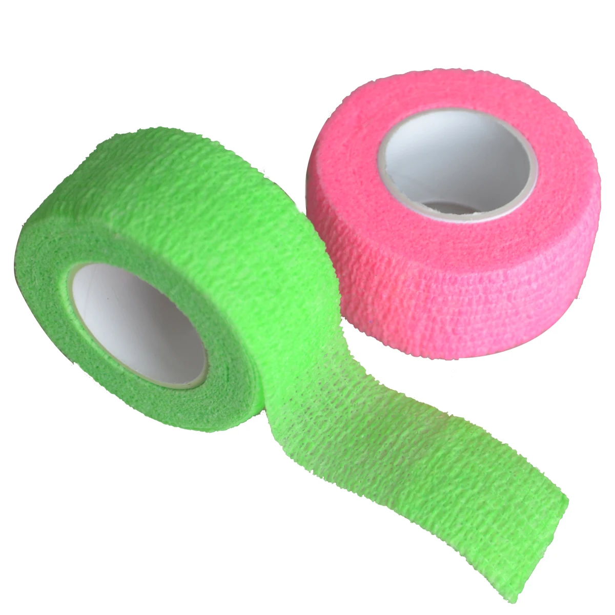 

6pcs/Pack Elastic Self-Adhesive Non-Woven Bandages Cohesive Fluorecent Wrap Bandages Tapes First Aid Wound Bandaging 2.5cm