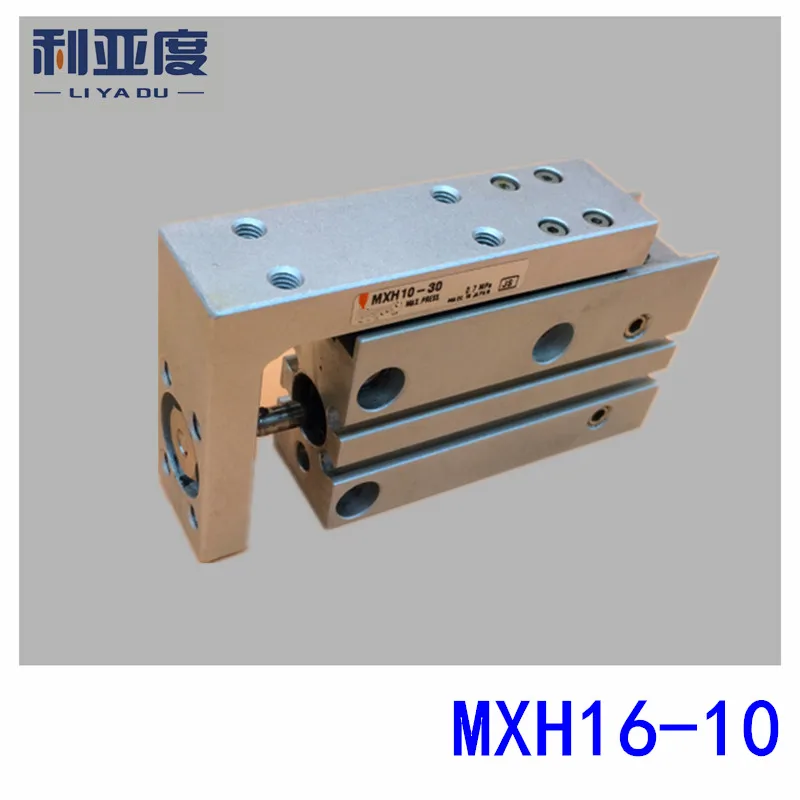 

SMC type MXH16-10 pneumatic slider (linear guide) slide cylinder Bore Size 16mm Stroke 10mm