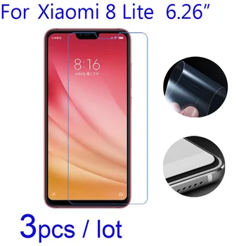 

3pcs Soft Clear/Matte/Nano Explosion-Proof Screen Protector Guard Films for Xiaomi Mi 8 Lite/youth or Mi8 Pro Screen Fingerprint