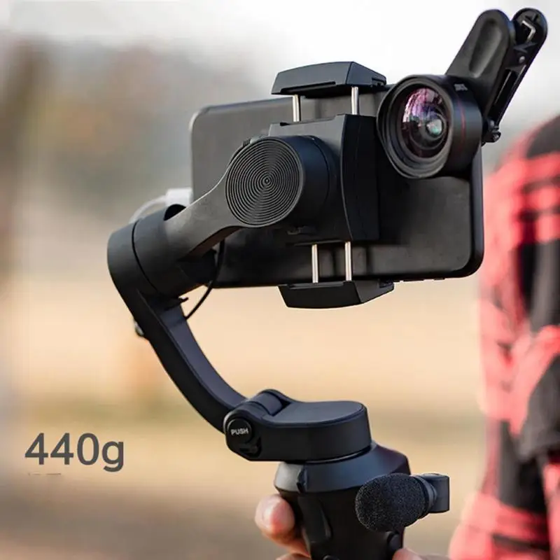 В сложенном виде шарнирный стабилизатор для камеры GoPro 3-осевой Карманный складной карманный шарнирный стабилизатор для смартфона стабилизатор нагрузки с Тип с разъемами типа C и 8Pin кабель