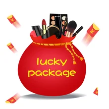 3 шт. набор для случайного макияжа с высококачественным макияжем для глаз, губ, лица, теней для век, подводка для глаз, брови консилер, кисть для пудры, Произвольный выбор