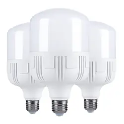 Светодиодный 5 W 9 W 15 W 20 W супер яркий дома/деловая лампочка 220 V-240 V AC высокого качества энергосберегающие лампочки E27 белый/теплый белый