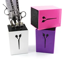 6 цвет выбрать Профессиональный Гребень Волос Scissor Case Инструменты Парикмахерская Ножницами Волосы Держатель Для Парикмахера Ножницами Гнездо Для Хранения коробка