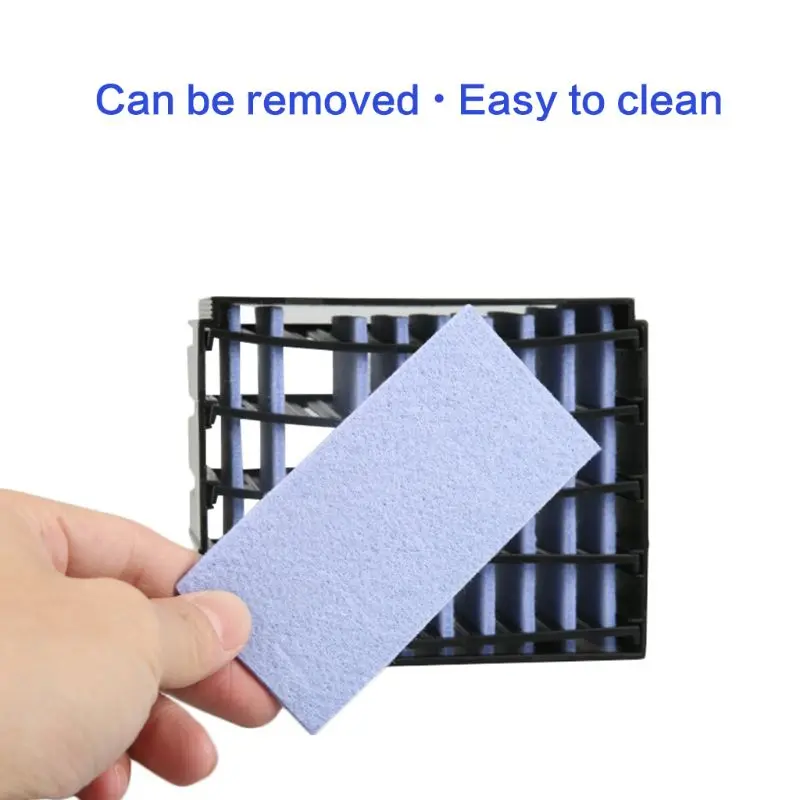 

Portable Air Cooler Evaporative Electric Fan With Filter Replacements In Quick Easy Way For Home Bedroom Living Room