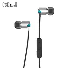 M&J Sport Bluetooth Earphones Sweatproof Wireless Earbuds With Mic Stereo Sound Earphone For Sport Running
