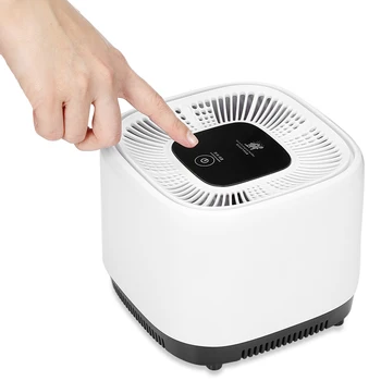 

New Air Purifier / Cleaner Desktop Anion Sterilization With Flowerpot Remove Cigarette Smoke Odor Smell Bacteria Home Decor