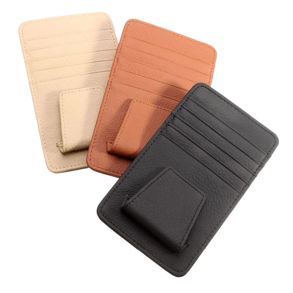 New Universal Eye Glasses Card bill Pen Holder Clip Car Vehicle