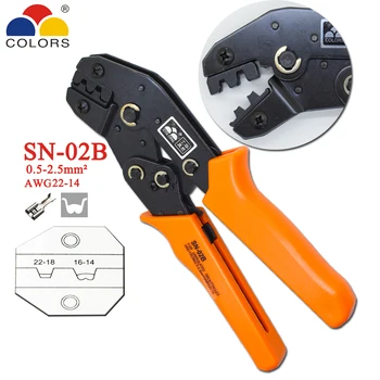 

COLORS SN-02B MINI EUROP STYLE crimping tool crimping plier 0.25-2.5mm2 multi tool tools hands AWG22-14