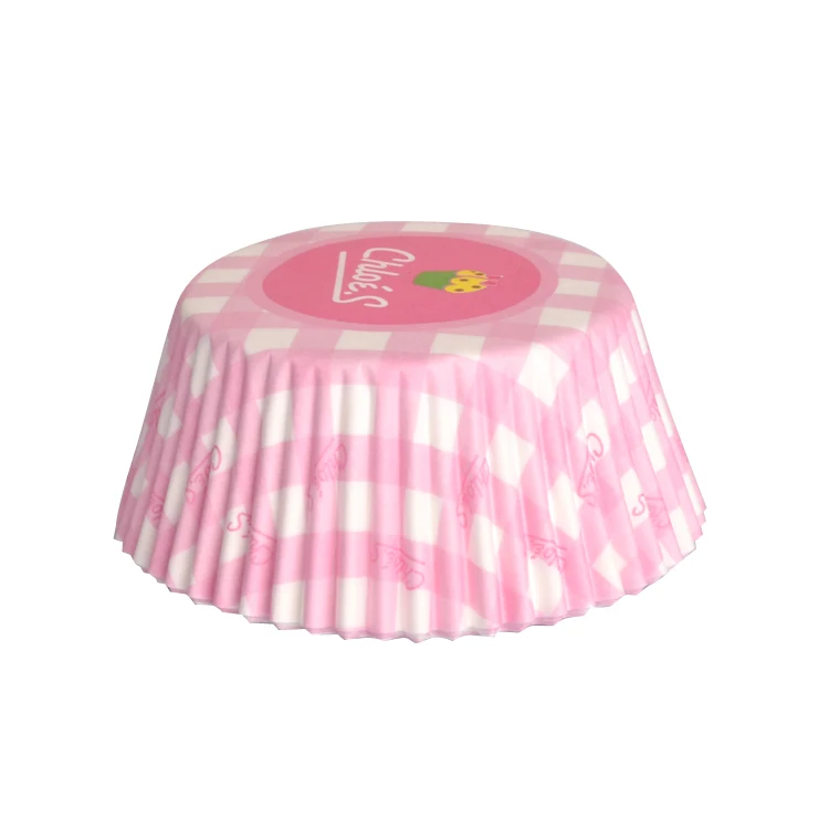 BAKEST 4,5 дюймов Розовая мини-бумажная жаропрочная чашка 1000 шт в партии для маффинов кексов для свадебного украшения