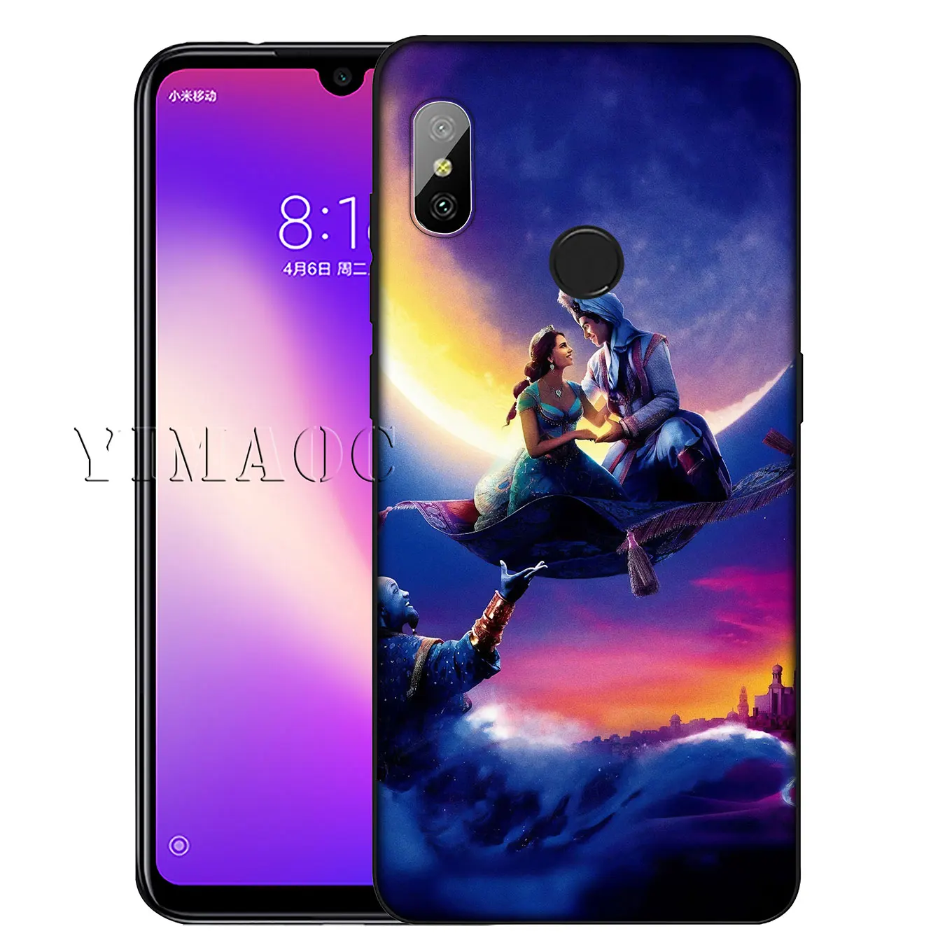 Мягкий силиконовый чехол YIMAOC для телефона Xiaomi Redmi K30 K20 8A 7A 6A 5A S2 GO Note 8 8T 7 5 6