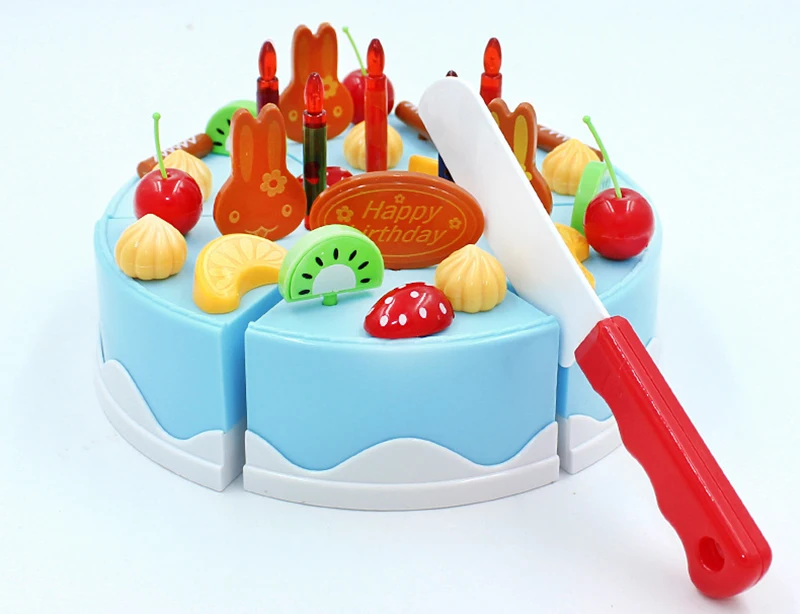 75 шт. кухонные игрушки, ролевые игры, режущий торт на день рождения, еда, едят, Игрушки для раннего обучения, детские игры, подарки, Brinquedos ZW08