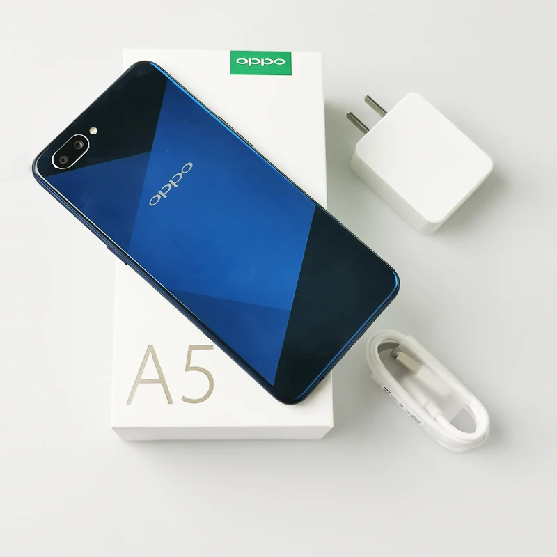 OPPO A5 Android смартфон 6," полный экран Глобальная ПЗУ 4230 мАч 1520x720 распознавание лица 1080P 13MP+ 2MP