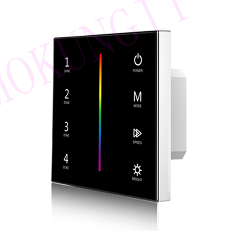 85 265VAC 4 зоны 2 4G RGB сенсорная панель дистанционного управления T13 1 DMX512 главное