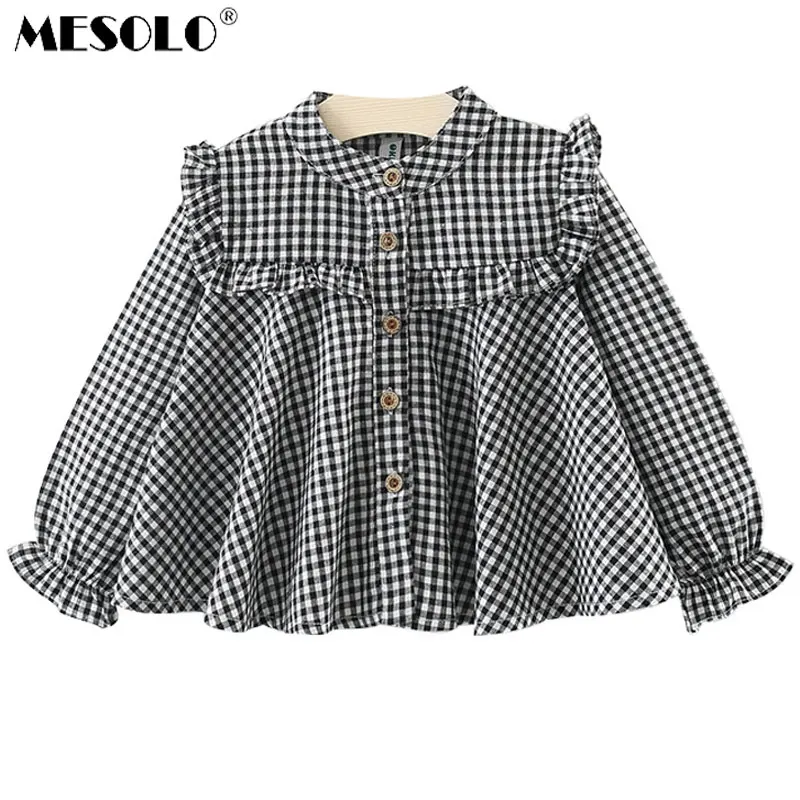 

MESOLO Autumn dress 2018 new girls girl shirt Princess Princess Korean long sleeved sweater baby shirt CK231