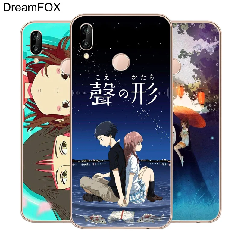 DREAMFOX M366 тихий голосовой спирированный Мягкий силиконовый чехол из ТПУ для Huawei Honor