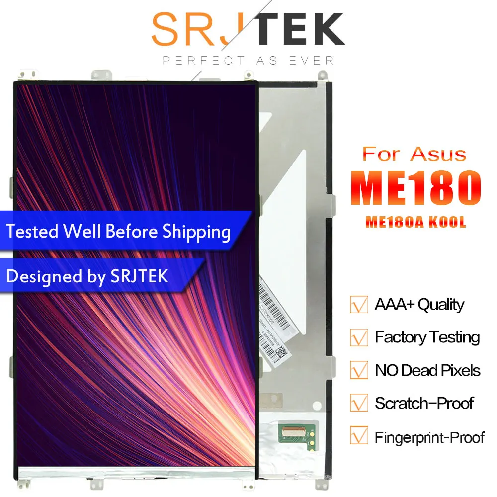 SRJTEK дисплей для Asus Memo Pad 8 ME180 ME180A K00L ЖК-дисплей Матрица экран панель части планшета