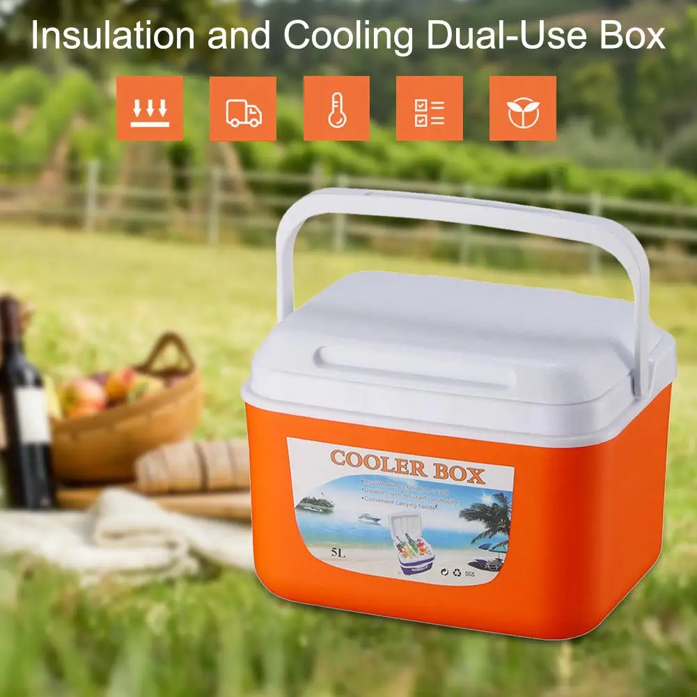 5L Car Insulation Box Heat and Cooling Dual Use Box Outdoor Car Cooler Box Ice Organizer Box for Camping Barbecue Fishing Box 5L Car Insulation Box Heat and Cooling Dual Use Box Outdoor Car Cooler Box Ice Organizer Box for Camping Barbecue Fishing Box