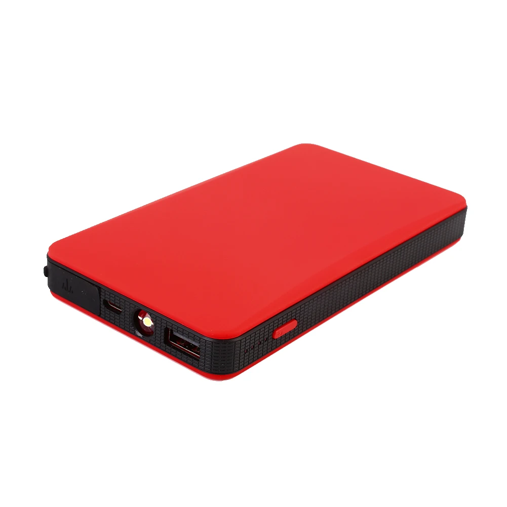 

Vehemo Car Jump Starter Kit Multi-Function USB Power Supply Charger Emergency Booster LED With SOS Signal Warning Light
