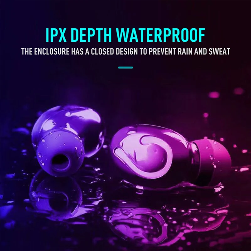 TWS Headset Wireless Earphones Bluetooth Headphones Stereo IPX5 Waterproof Sports Earphone Cordless Earbud Q32 for iPhone PK i12 TWS Headset Wireless Earphones Bluetooth Headphones Stereo IPX5 Waterproof Sports Earphone Cordless Earbud Q32 for iPhone PK i12