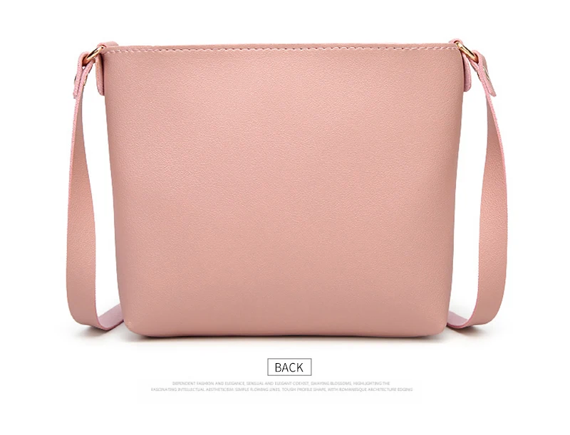 New Women Fashon Letter Shoulder Bags Hot Female Coin Purse Bucket Crossbody Simple Leather Lady Mini Shoulder Bag SS3524 (18)