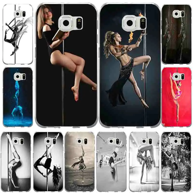 

Soft TPU Cell Phone Case for Samsung S2 S3 S4 S5 S6 S7 Edge S8 Plus S6 Edge Plus S9 S9 Plus Luxury Amazing Pole Dancing Fitness