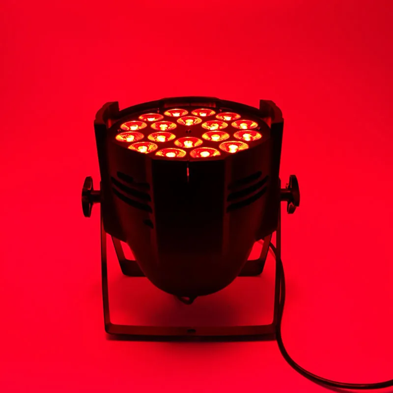 4 шт./лот LED Par 18x12 Вт литье алюминия RGBW 4в1 стирка освещение для сцены идеальный ТВ