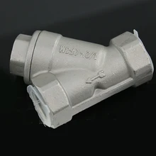 3/" BSP внутренняя резьба 304 Нержавеющая сталь Встроенный Y Тип фильтр клапан для воды, нефти и газа