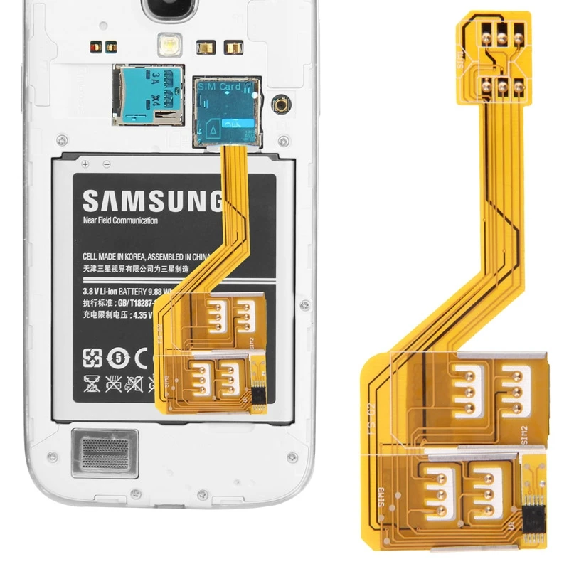 Multi SIM Card Adapter for Samsung Galaxy S5/ i9600 /i9500