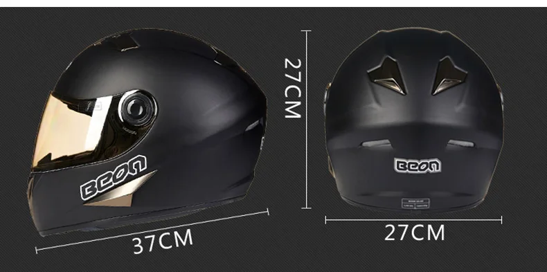 BEON мотоциклетный шлем полное лицо шлем Casco Moto Capacete мотокросс шлем мото Винтаж Гонки езда 500