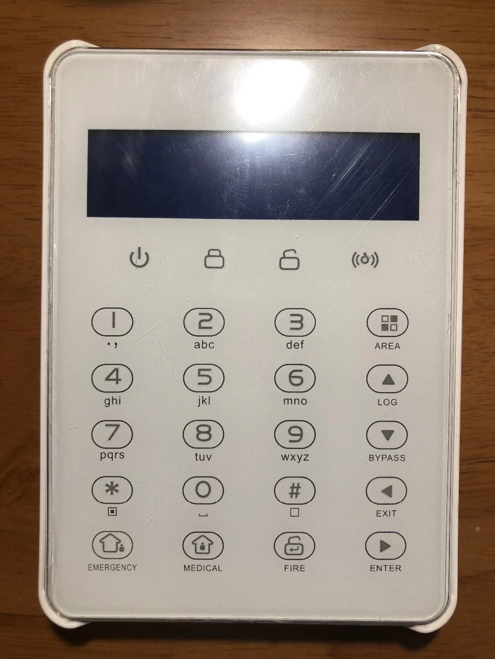 Фокус FC-7688Plus Панель сигнализации Проводная сенсорная клавиатура Пульт дистанционного управления Сенсорная панель FC-7688K-2