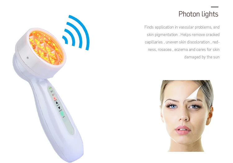 Galvaic Ion Spa ультразвуковая поверхность Bio Light светодиодный прибор для фототерапии омоложения косметологический прибор перезаряжаемый укрепляющий аппарат для красоты