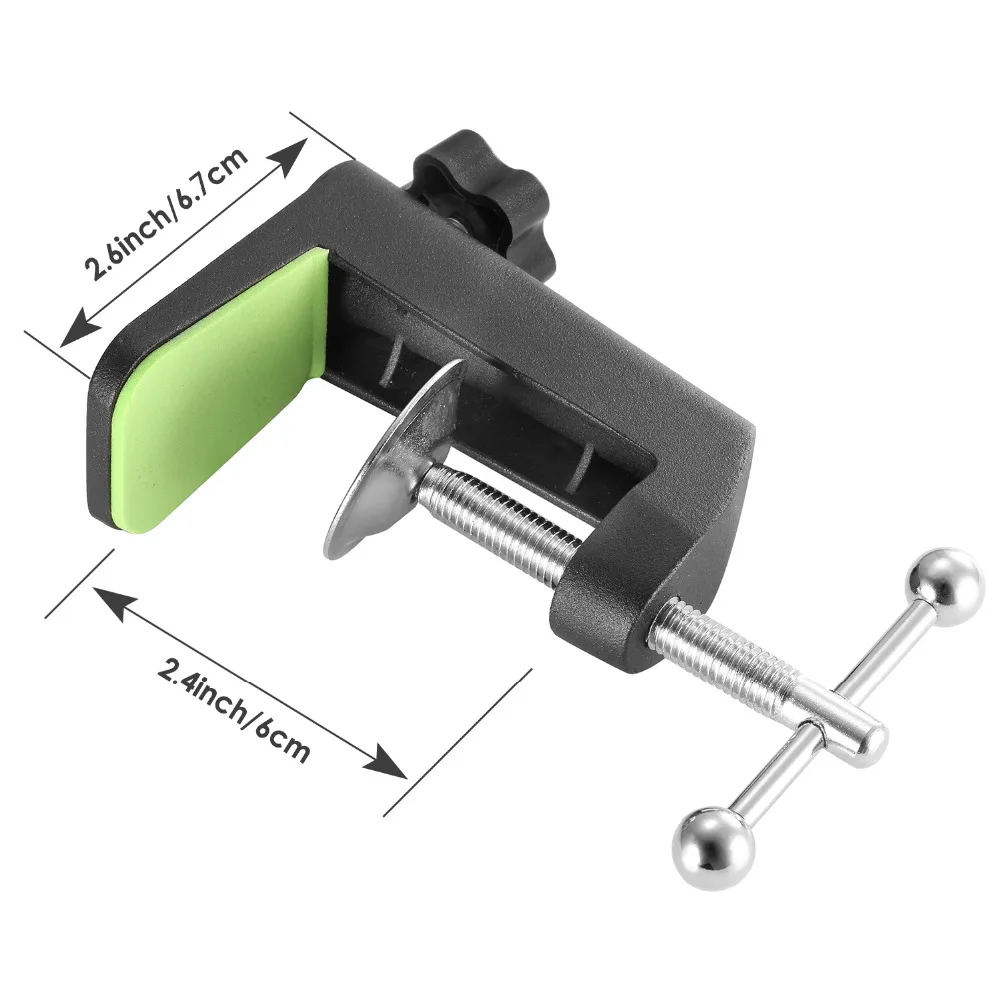 Preise Neewer NB 35 Mikrofon Suspension Boom Scissor Arm Stehen mit Mic Clip Halter Tisch Montage Clamp NW (B 3)