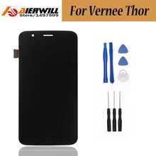 for Vernee Thor LCD Display + Touch Screen 100% Digitizer Assembly Replacement Repair Accessories For Vernee Thor + Free Tools