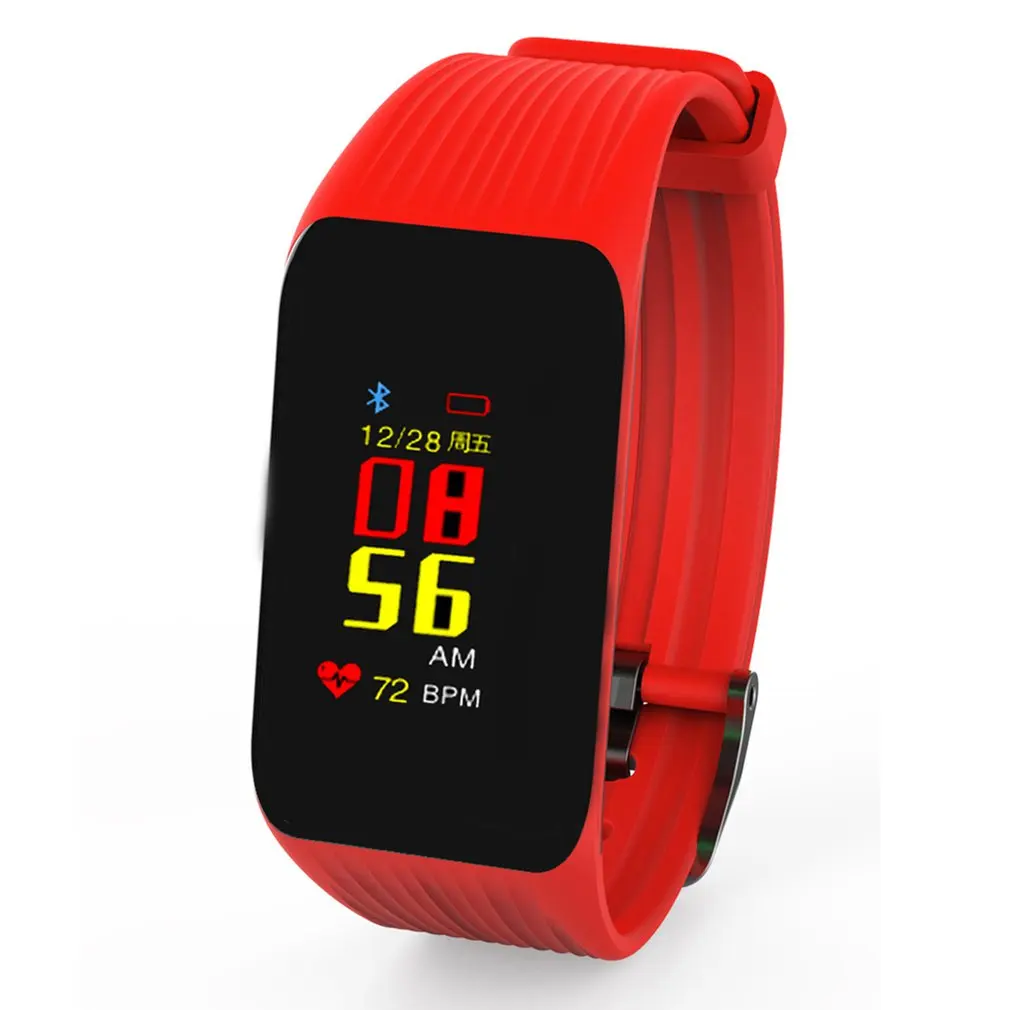 

Fitness Tracker K1 plus Smart Bracelet Real-time Heart Rate Monitor Down to Sec Smart Band Activity Tracker