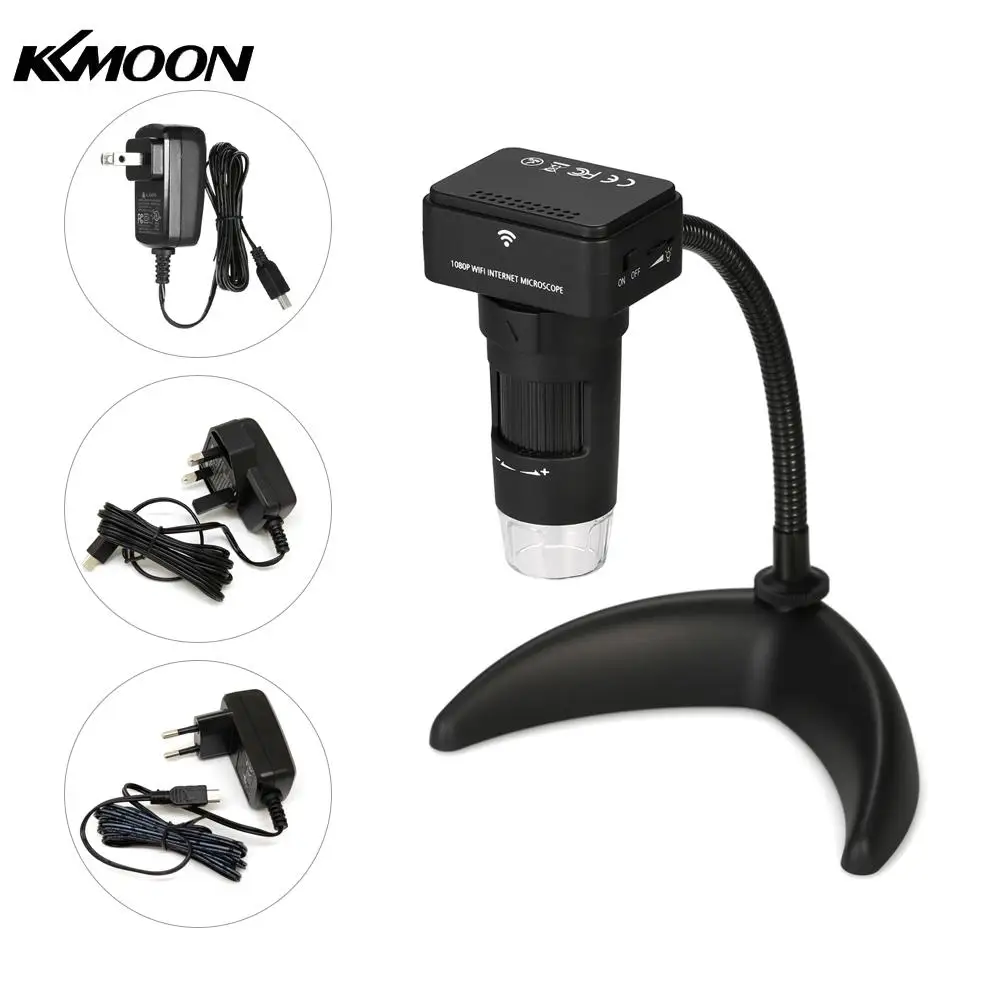 

200X Wireless Wi-Fi Digital Zoom Microscope 1.0MP Camera 8-LED Light Handheld Magnifying Glass Magnifier For Phone