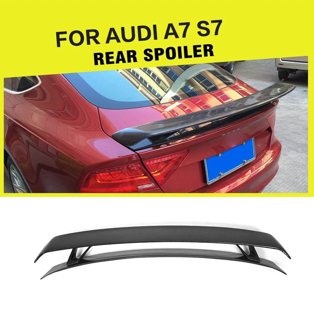 a7 리어 윙 스포일러 카본 파이버 뒷 트렁크 부츠 레이싱 더블 데크 스포일러 for Audi A7 S7 RS7 2007-2012 트림 커스텀 스포일러 윙 카 스타일링 a7 리어 윙 스포일러 카본 파이버 뒷 트렁크 부츠 레이싱 더블 데크 스포일러 for Audi A7 S7 RS7 2007-2012 트림 커스텀 스포일러 윙 카 스타일링