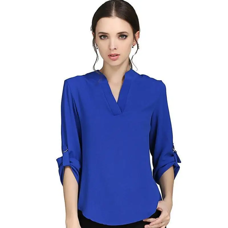 Camisa Feminina Shirt Haut Femme Moda Mujer 2018 Bluzki Damskie Women ...