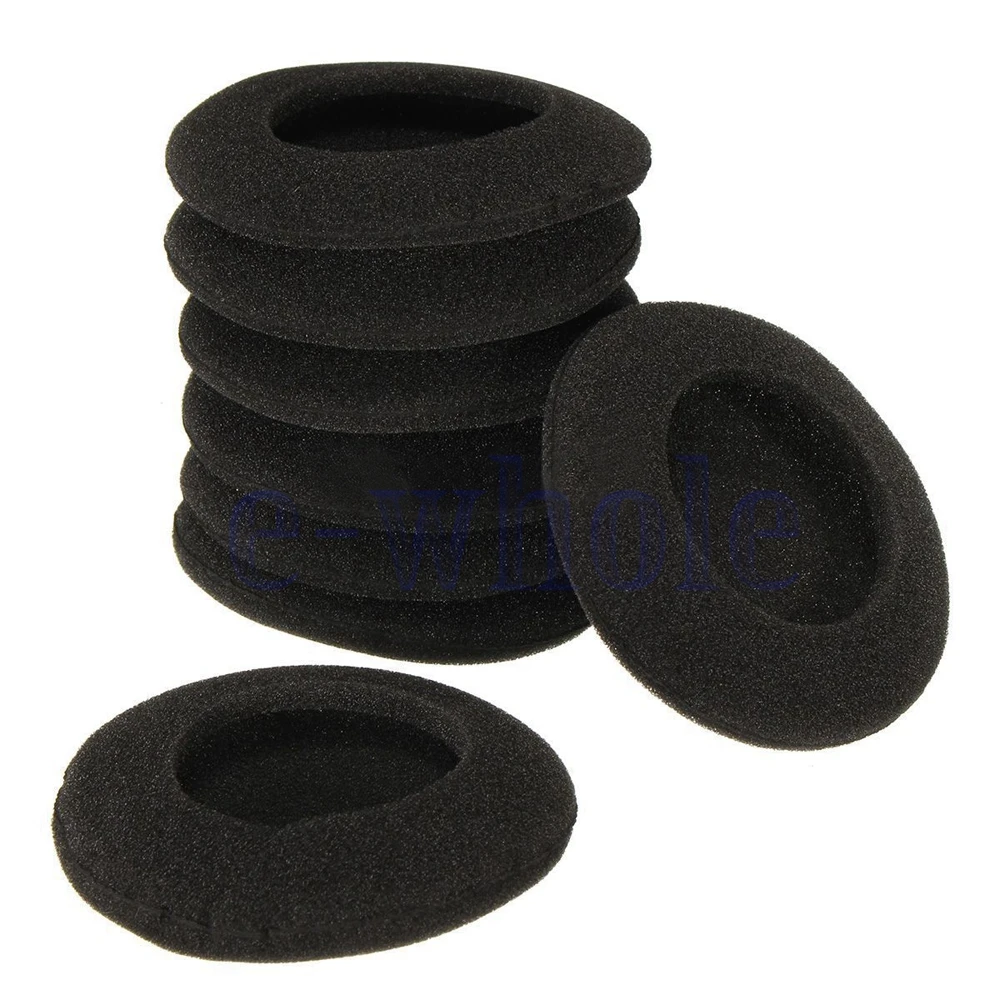 BAAQII 4Pairs 60mm 2.35'' Headset Headphone Earphone Soft Foam Sponge