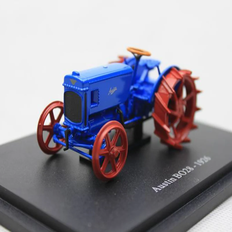 

1:43 Simulation Retro UH Austin BO28-1926 Walking Tractor Collection Model Alloy Die-casting Farmer Model