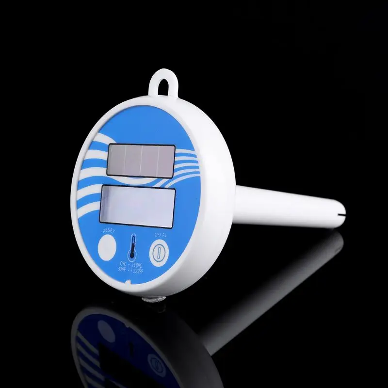 

Digital Water Floating Thermometer Pool Spa Water Temperature Meter Solar Powered Thermometer Fahrenheit Celsius