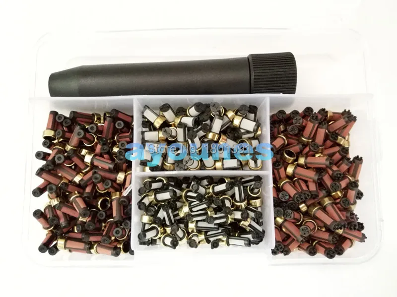 Free Shipping 400pieces/box fuel injector micro filter with filter removing tool for fuel injection repair kits (AY-RKF002) Free Shipping 400pieces/box fuel injector micro filter with filter removing tool for fuel injection repair kits (AY-RKF002)