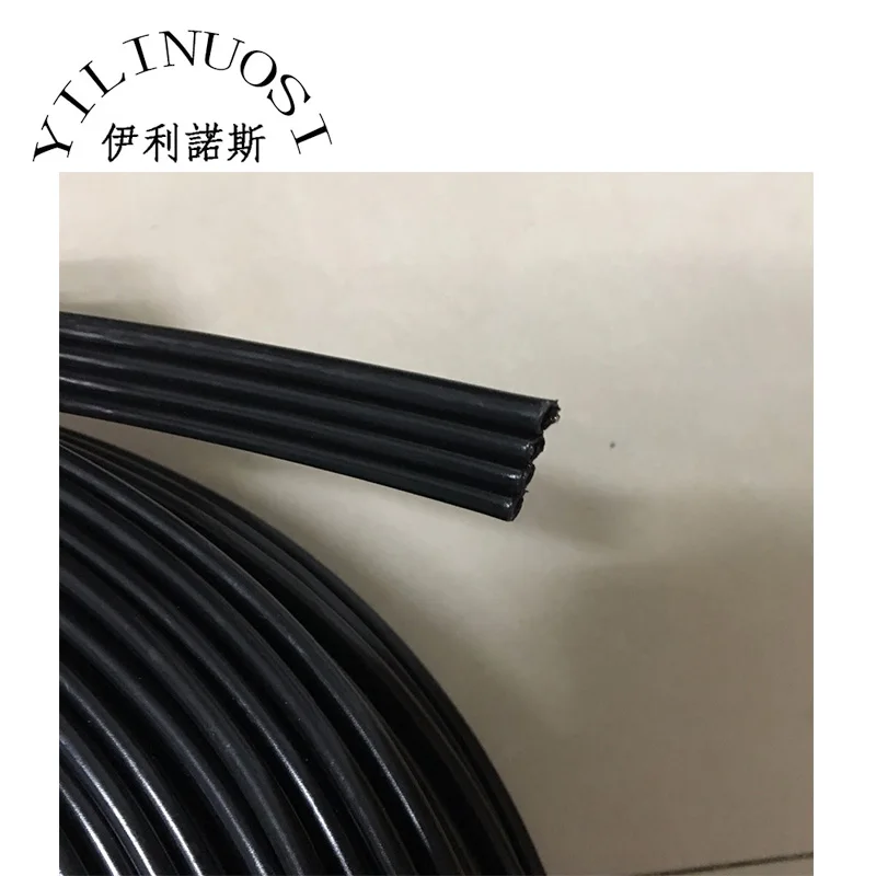 

Black 4-line 2mm x 3mm UV Ink Tube ECO Solvent Printers