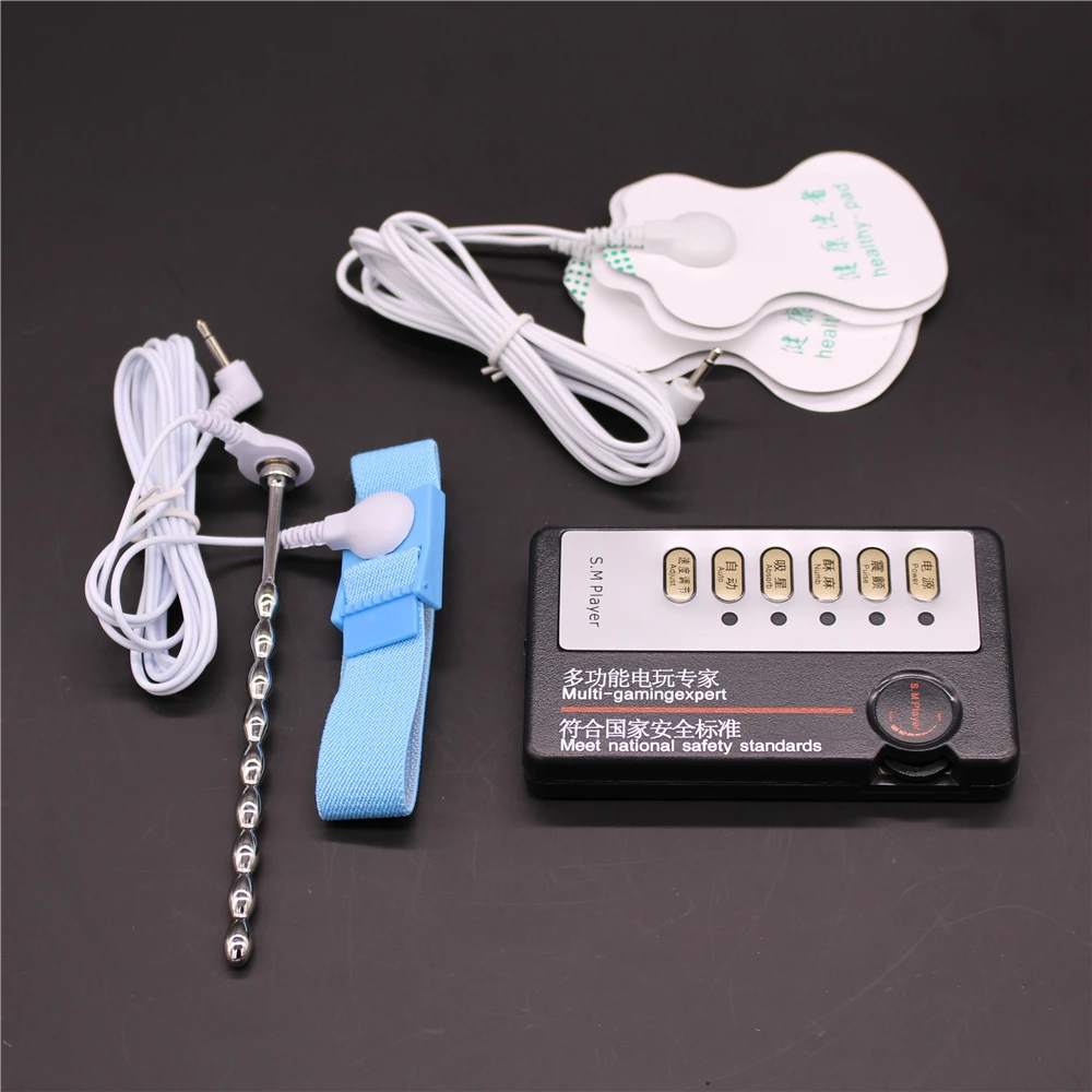 ES0038 120mm*6mm Electrical Urethral Sound And Electrode Gel Pad Muscle