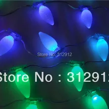 100 шт. DC12V WS2811 светодиодный C9 пиксельный узел, с граненым белый C9 крышку