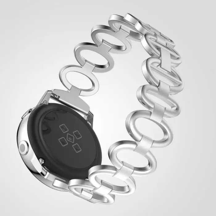20 мм сменный ремешок из нержавеющей стали для samsung Galaxy Watch Active JR
