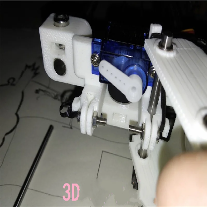 DIY полностью металлическая ручка Drawbot рисовальная машина буквенный робот Corexy XY