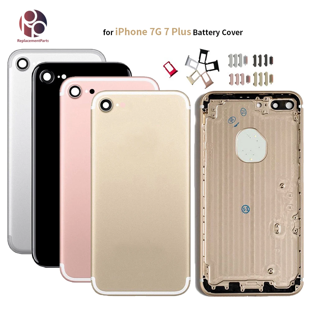 

OEM for iPhone7 7 Plus Back Housing Battery Cover Rear Door Case For iPhone 7 Back Housing 7G/7P Middle Chassis with Button Kit