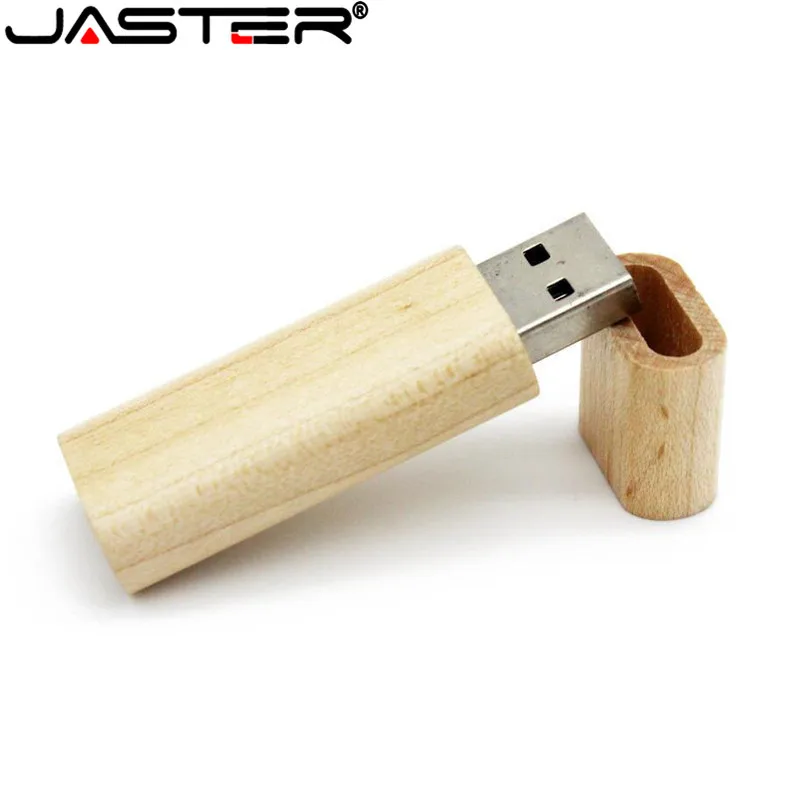 JASTER (1 шт. бесплатный логотип) Деревянная Карта памяти usb флеш накопитель из