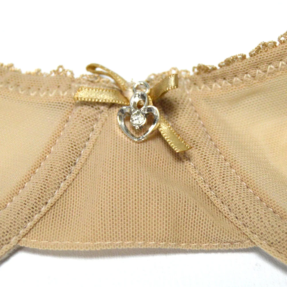 Mesh Bra B C D E F Panties Sales Separated Set Transparent Extra Thin Women Lingerie Underwear Intimates Temptation Plus Size BH cheap underwear sets