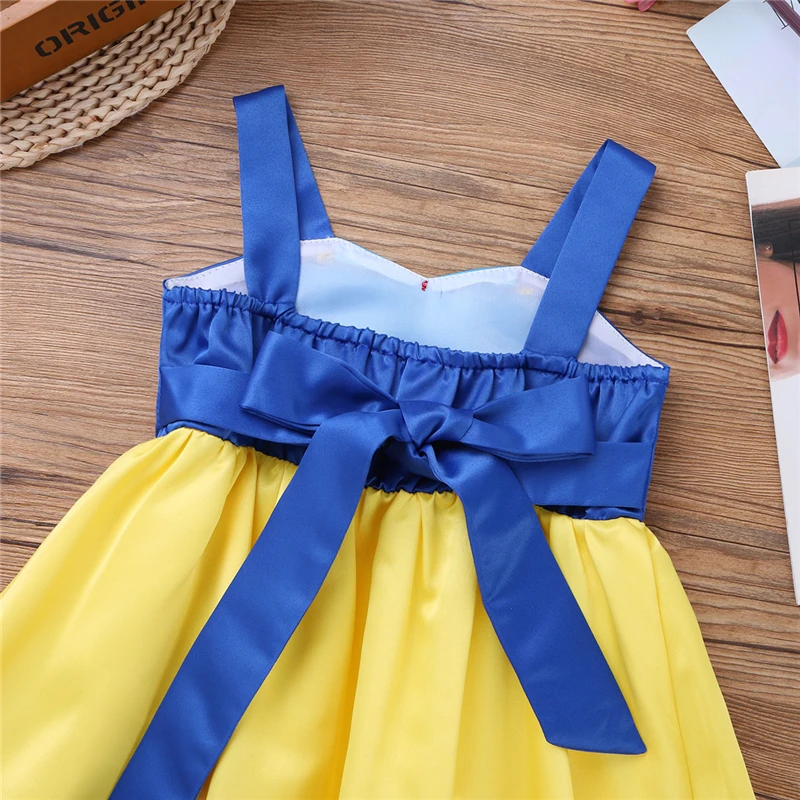 Детское платье для косплея платье принцессы на Хэллоуин для девочек детская одежда платья для девочек